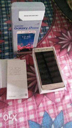 Samsung galaxy j7 prime only 2 months old with