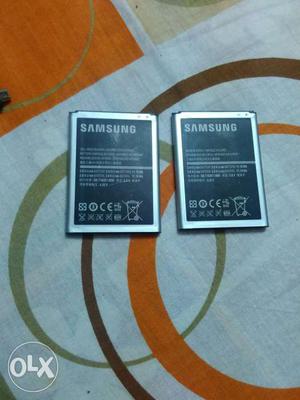 Samsung note 2 very less used 2battery in