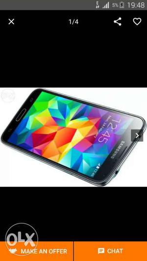 Samsung s5 sale and exchange Fingerprint 1year