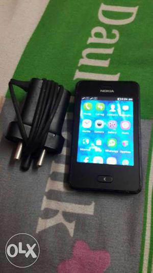 Sell my Nokia asha 501. Charger only. Plz call me