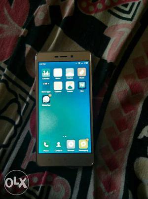Urgent sell my mi 3s phone with bill box, charger Only 1