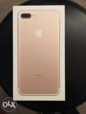 IPhone 7Plus 32gb ROSE GOLD