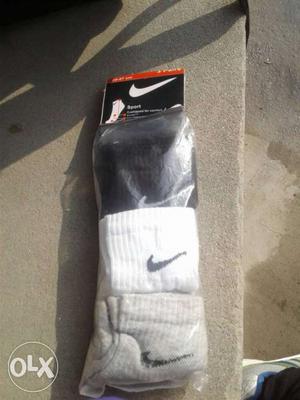 3 Piece Nike Socks With Pack