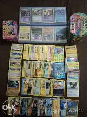 440+ Pokemon Cards, all mixed. Negotiable, but no