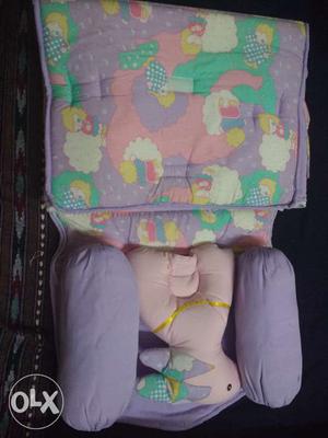 Baby bag with bed