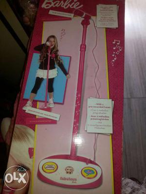 Barbie mic for girls to play melodious tune