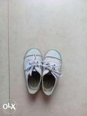 Bata, school uniform white shoes. Kids Size 6. In