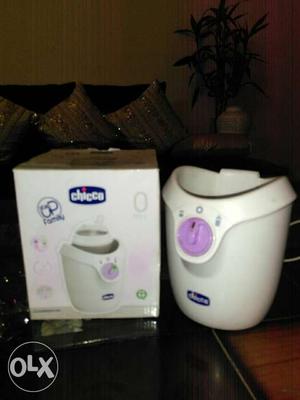 Chicco Home Bottle Warmer in a brand new