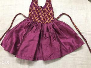 Girls party wear dress(new) 1 to 2 years