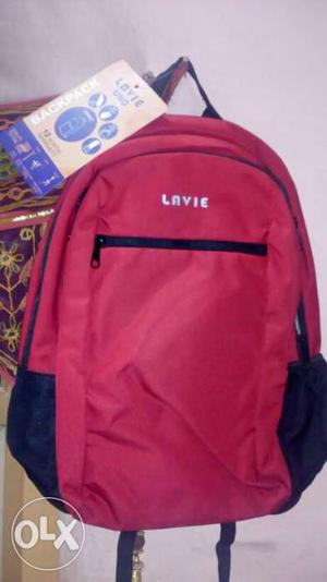 Lavie backpack new sealed pack urgent sell Discount Not