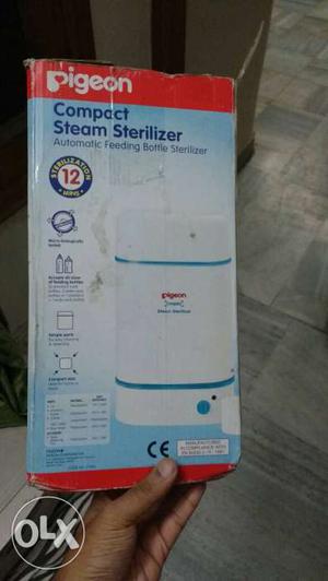 Pigeon Compact Steam Sterilizer 6 month old