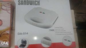 Sandwich maker 1 year warranty. for more call or