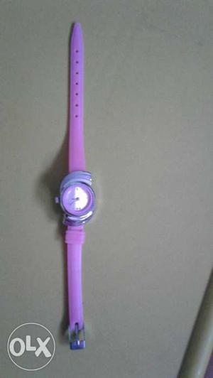 Stylish pink color watch... not used..watch