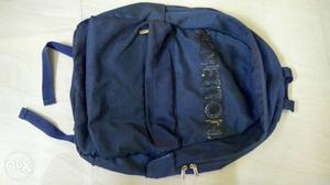 UCB navi blue backpack. excellent condition zips. Washable.