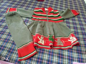 Wollen clothes 1-2 years old child very less in