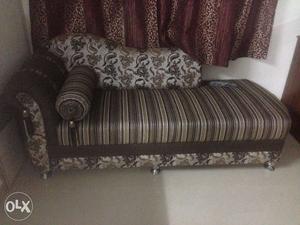 2seater sofa with washable pillow covers and