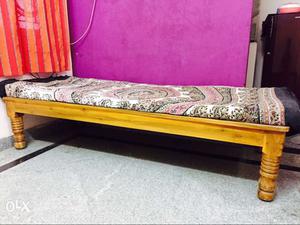 A 6 x 3 wooden cot for sell