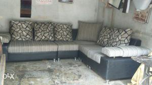 All new sofa set one month used good condition