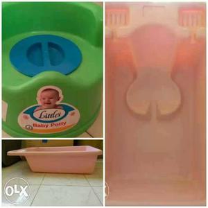 Baby's Bathtub and unused potty seat