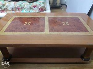 Big center table Wooden material 2 years used