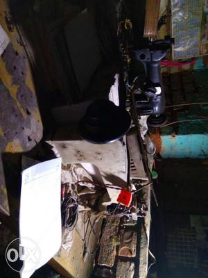 Black Electronic Sewing Machine