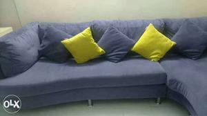 Damro branded L shaped 3yrs old Sofa