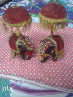 Pair öf elephants for decoration
