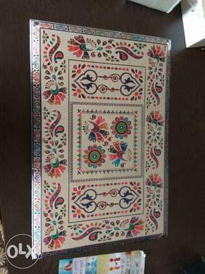 Patla Handicraft With Box And Folding Sistam