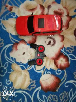 Red Suv Rc Toy Set