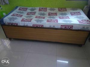 Single Box Bed With Mattress
