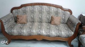 Teakwood 3+2 sofa set