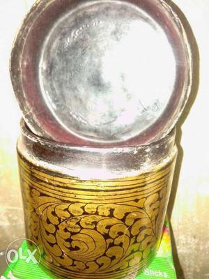 This is bamboo made container(250ml) antique item