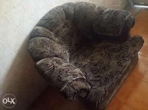Velvet sofa chair best condition