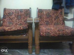Wooden Sofa set 2+3 Urgent sell