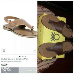 1 week used Orginal UCB sandal for low price