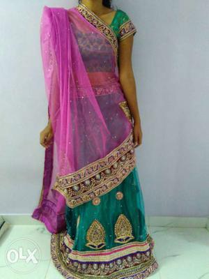 15 days old beautiful lehenga(used only once) at reasonable