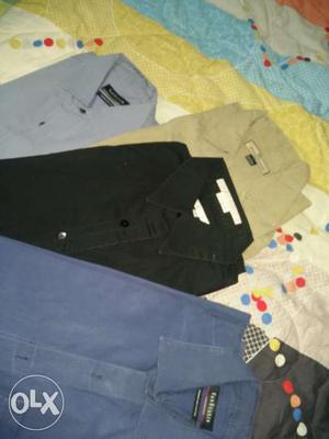 4 branded shirts size 34
