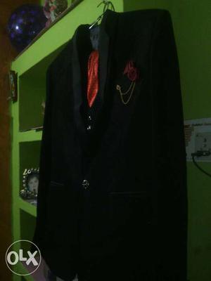 Black Formal Suit Jacket