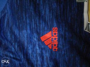 Blue Adidas Textile