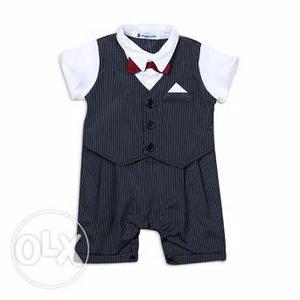 Boy Formal Romper Outfit Set for  Months