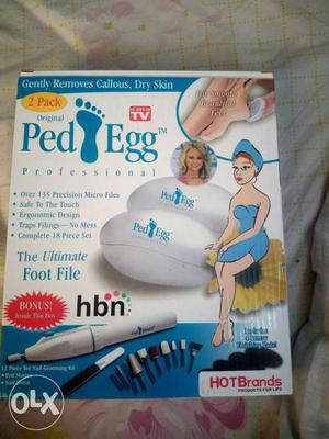 Brand new ped egg in box for nail shaping