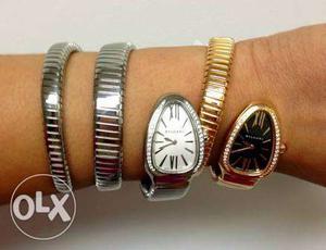 Bvlgari Watchs Ladies Gold & Silver Limited