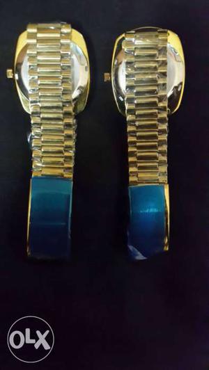 New R.a.d.o 2 Gold Link Strap Watches