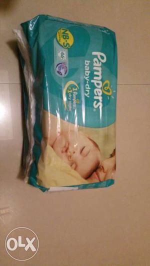 Pampers Baby dry NB - S upto 8kgs sealed pack 46
