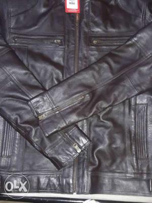 Pure genuine leather jacket Not used at all seal