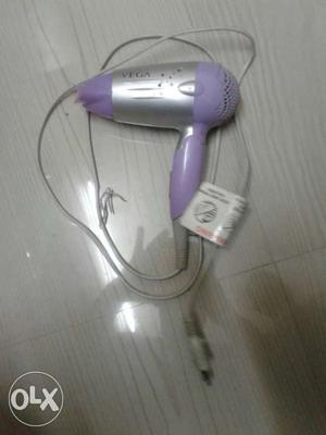 Purple And Gray Vega Hair Dryer