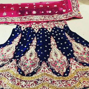 Red Yellow And Blue Floral Traditional Dress