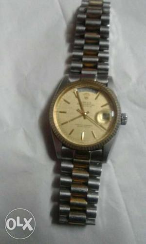 Rolex watch for sail very good condition and good