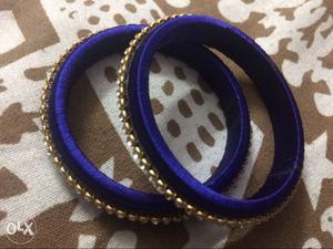 Thread handcrafted bangles hand made