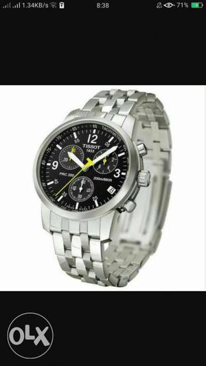 Tissot steel watches available. pls contact